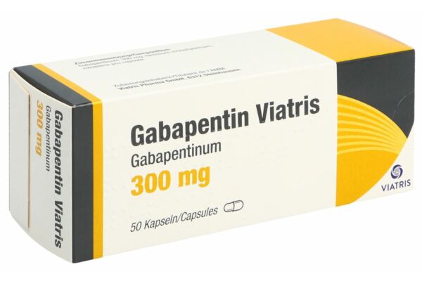 Gabapentin Viatris Kaps 300 mg 50 Stk