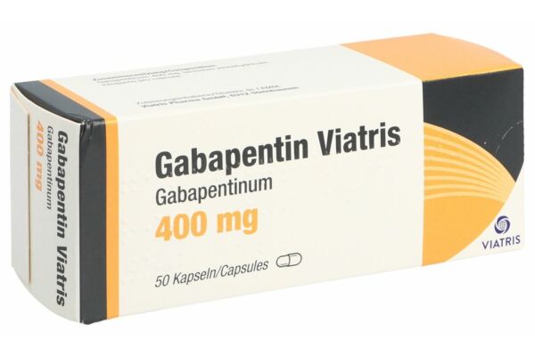 Gabapentin Viatris caps 400 mg 50 pce