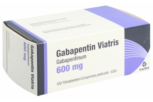 Gabapentin Viatris Filmtabl 600 mg 100 Stk