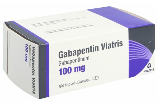 Gabapentin Viatris caps 100 mg 100 pce