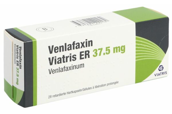 Venlafaxin Viatris ER caps ret 37.5 mg 28 pce