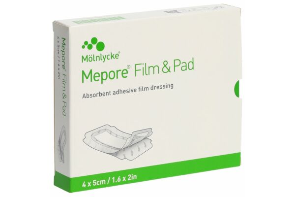 Mepore Film & Pad 4x5cm (nouv) 5 pce