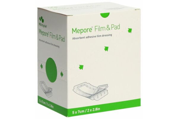 Mepore Film & Pad 5x7cm square (neu) 85 Stk