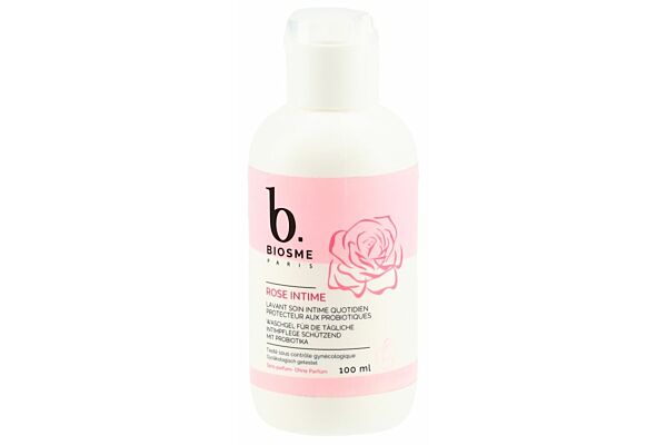 Biosme soin intime lavant rose protecteur aux probiotiques fl 100 ml