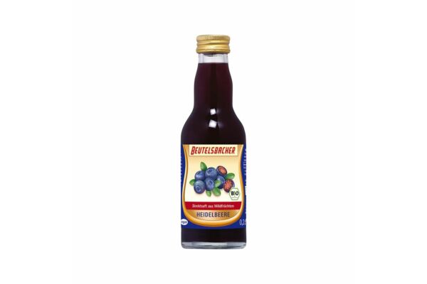 Beutelsbacher jus de myrtille pur fl 200 ml