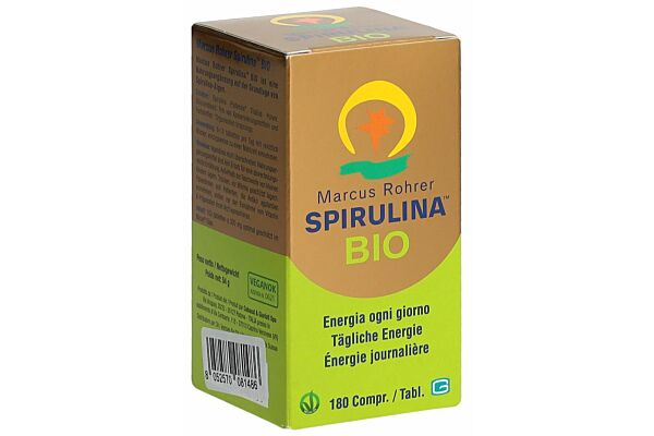 Marcus Rohrer Spirulina Tabl Bio Glasfl 180 Stk