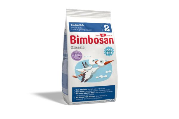 Bimbosan Classic 2 lait de suite recharge 400 g