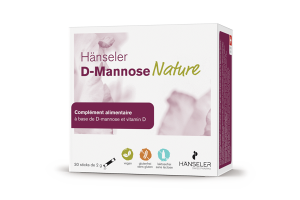 Hänseler D-Mannose Nature 30 stick 2 g