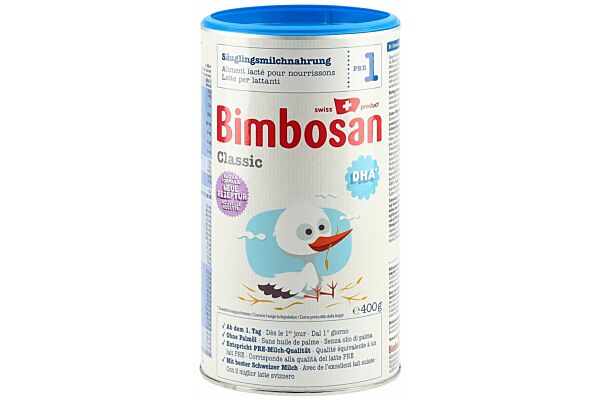 Bimbosan Classic 1 lait pour nourrissons bte 400 g