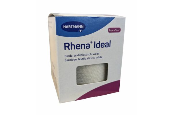 Rhena Ideal Elastische Binde 6cmx5m weiss