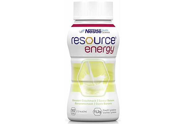 Resource Energy banane 4 x 200 ml