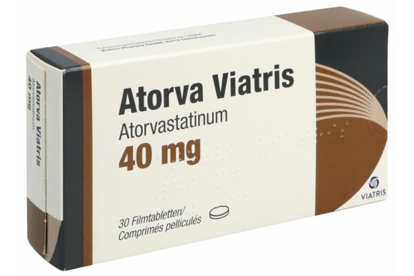 Atorva Viatris Filmtabl 40 mg 30 Stk