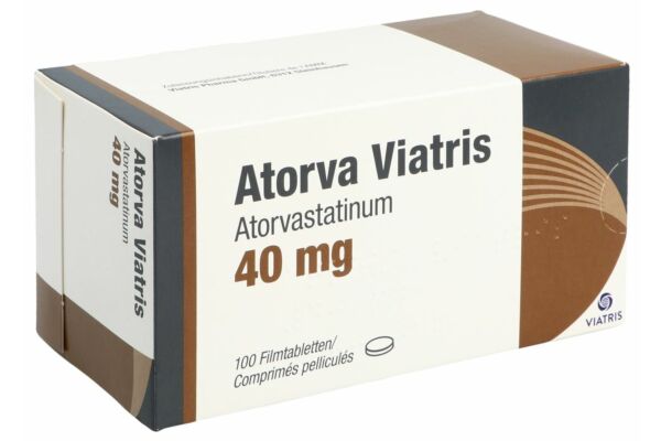 Atorva Viatris cpr pell 40 mg 100 pce