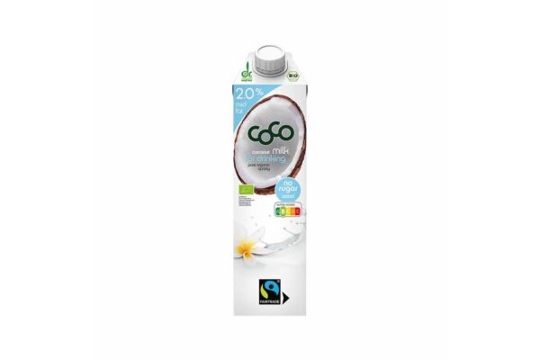 Dr Martins Coco Milk zum Trinken Bio Tetra 1 lt