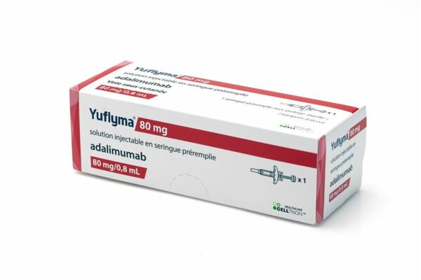 Yuflyma Inj Lös 80 mg/0.8ml Fertigspritze mit Nadelschutz