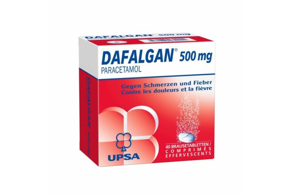 Dafalgan Brausetabl 500 mg 40 Stk