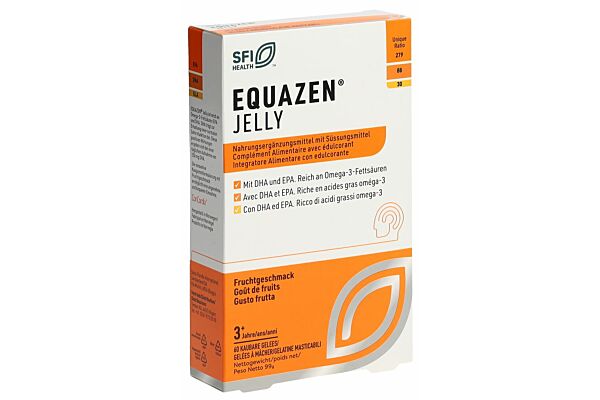 Equazen Jelly Kaubare Gelees/gelées à mȃcher/gelatine masticabili 60 Stk