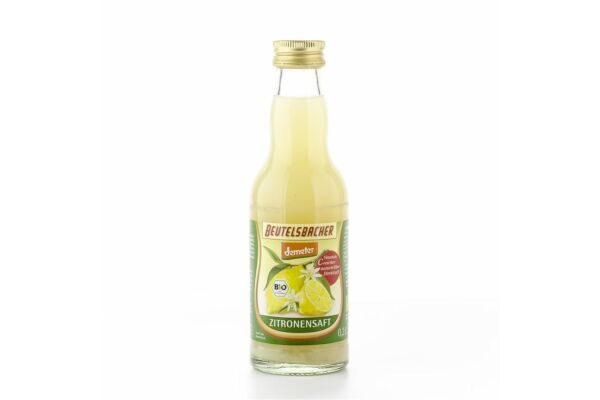 Beutelsbacher Zitronensaft Glasfl 200 ml