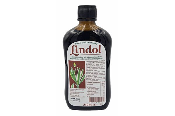 Lindol plantain fl 210 ml