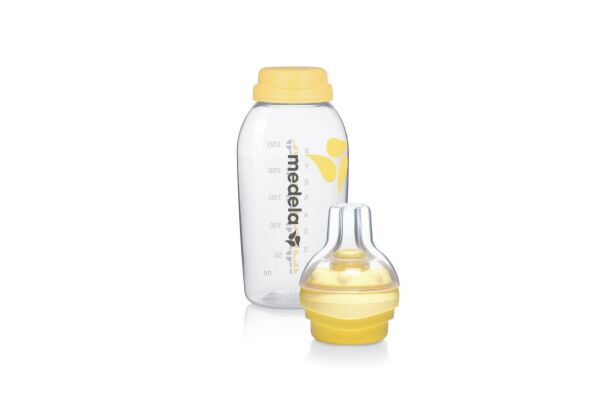 Medela Calma Muttermilchsauger mit 250ml Flasche