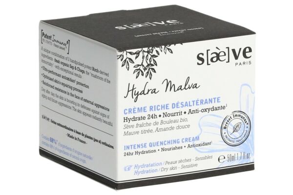 Saeve Hydra Malva Reichhaltige Creme erfrischend Ds 50 ml