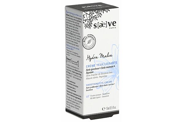 Saeve Hydra Malva crème yeux lissante tb 15 ml