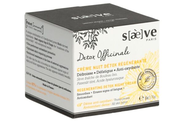 Saeve Detox Officinale Detox-Nachtcreme regenerierend Ds 50 ml