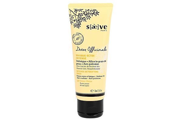 Saeve Detox Officinale masque détox Intense tb 75 ml