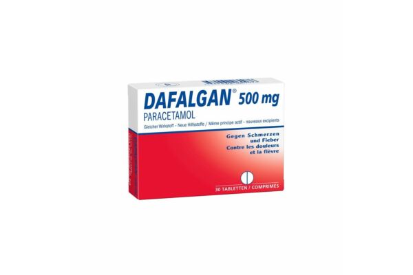 Dafalgan Tabl 500 mg 30 Stk