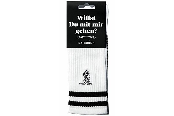 GAISBOCK Chaussettes 42/45 blanc 1 paire