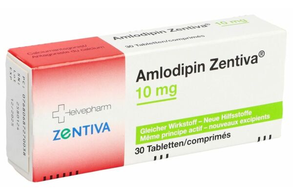 Amlodipin Zentiva cpr 10 mg 30 pce