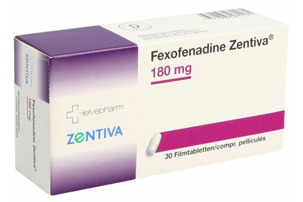 Fexofenadine Zentiva Filmtabl 180 mg Blist 30 Stk