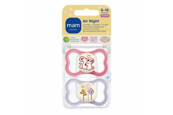 MAM Air Night lolette 6-16 mois 2 pce