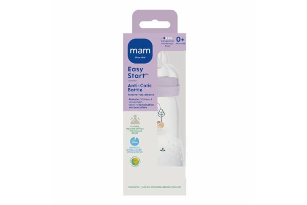 MAM Easy Start Flasche 260ml purple