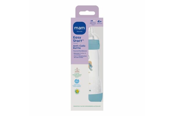 MAM Easy Start biberon 320ml blue