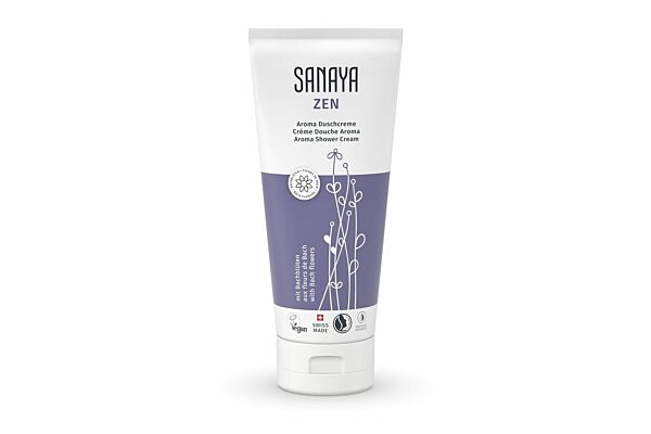 Sanaya Aroma & Bachblüten Duschcreme Zen Tb 200 ml