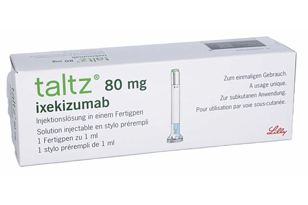 Taltz Inj Lös 80 mg/ml Fertigpen (citratfrei) 1 ml