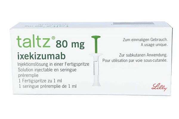 Taltz Inj Lös 80 mg/ml Fertigspritze (citratfrei) 1 ml