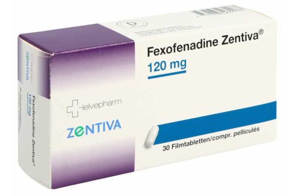 Fexofenadine Zentiva Filmtabl 120 mg Blist 30 Stk