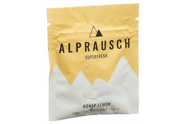 Alprausch Pastillen Extra-Frisch Honey-Lemon ohne Zucker Btl 22 g