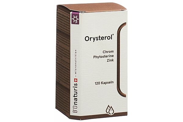 BIOnaturis Orysterol Reiskleieöl Kaps 360 mg Ds 120 Stk