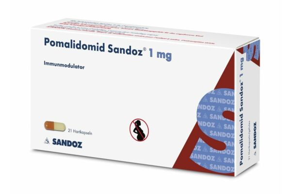 Pomalidomid Sandoz Kaps 1 mg 21 Stk