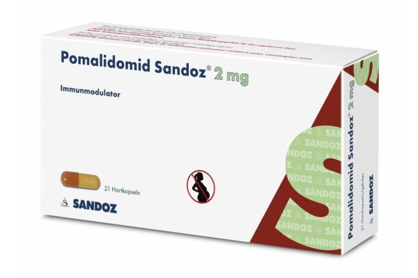 Pomalidomid Sandoz Kaps 2 mg 21 Stk