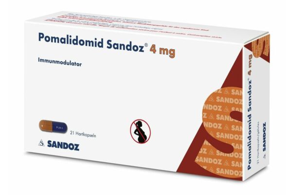 Pomalidomid Sandoz Kaps 4 mg 21 Stk