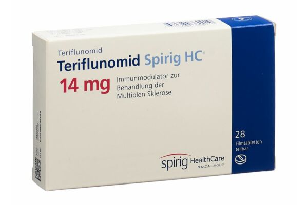 Teriflunomid Spirig HC Filmtabl 14 mg 28 Stk