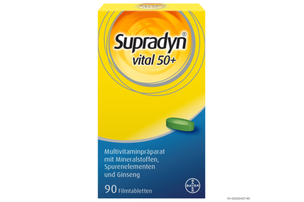 Supradyn Vital 50+ Filmtabl Ds 90 Stk