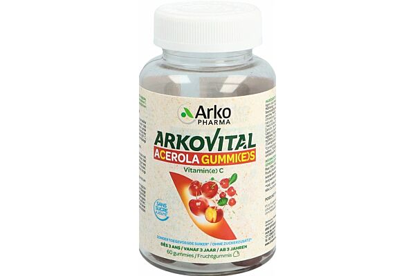 Arkovital Acérola Gummies Ds 60 Stk