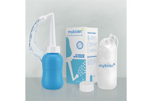 mybidet douchette anale et intime 300ml bleu pacifique