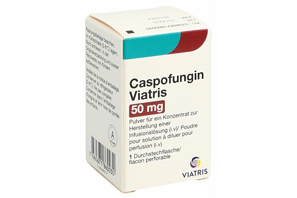 Caspofungin Viatris Trockensub 50 mg Durchstf