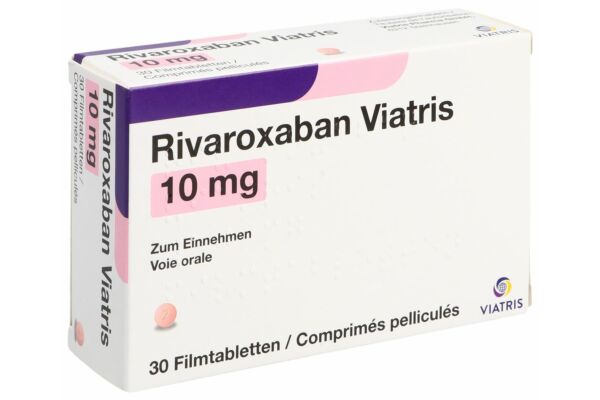 Rivaroxaban Viatris Filmtabl 10 mg 30 Stk